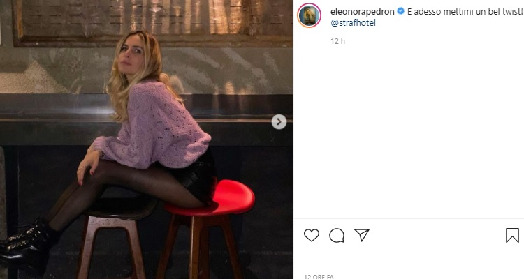 Eleonora Pedron posa sensuale