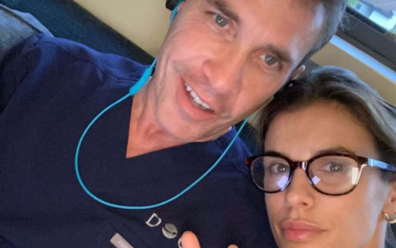 Elisabetta Canalis e suo marito