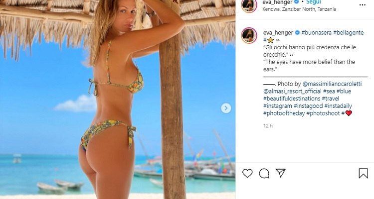 Eva Henger posa sensuale