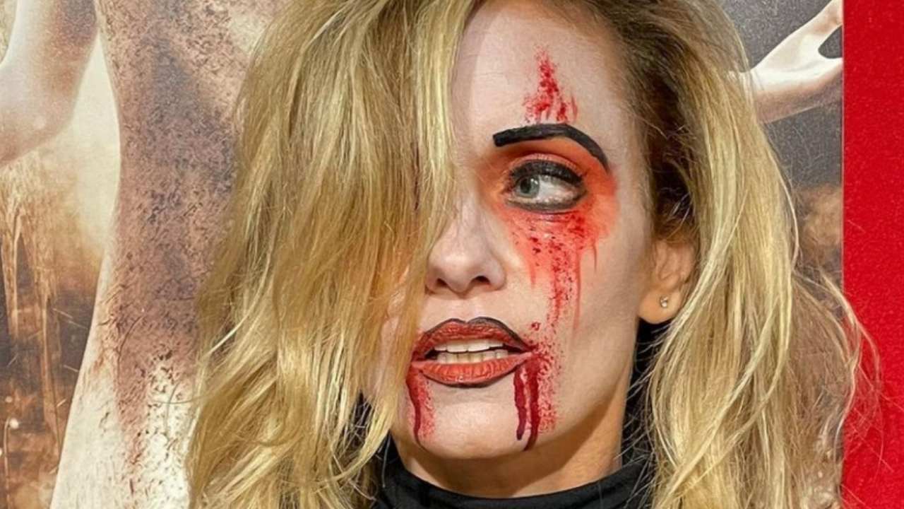 Justine Mattera e il travestimento per Halloween