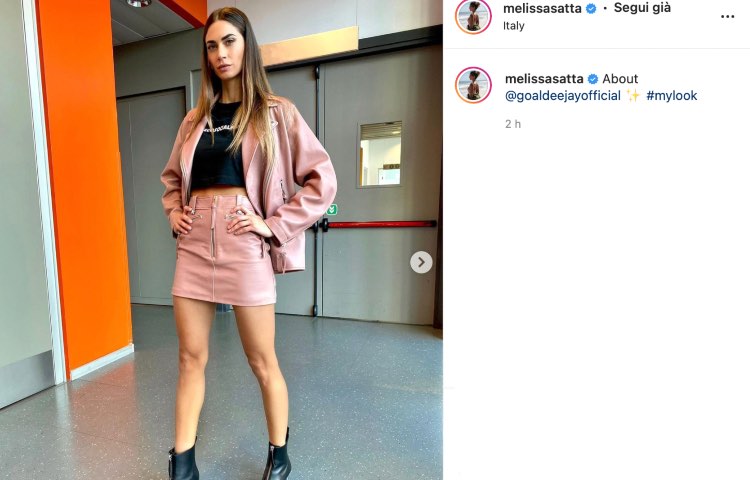 Post Instagram Melissa Satta