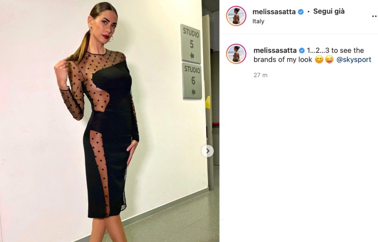 Post Instagram Melissa Satta