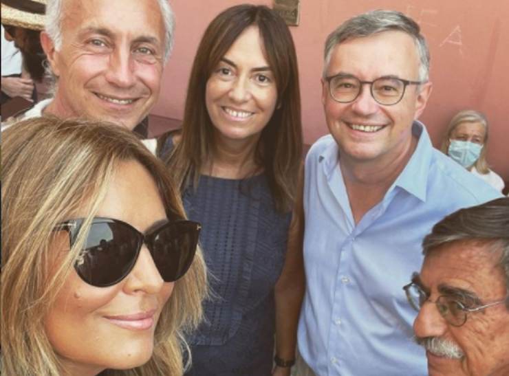 Selvaggia insieme a Travaglio al Festival della Comunicazione