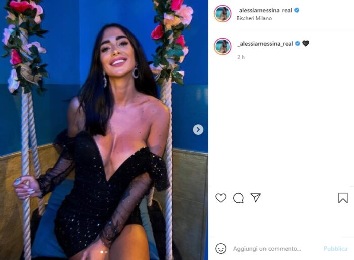Alessia Messina post Instagram