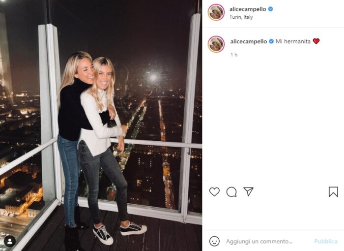 alice campello post Instagram