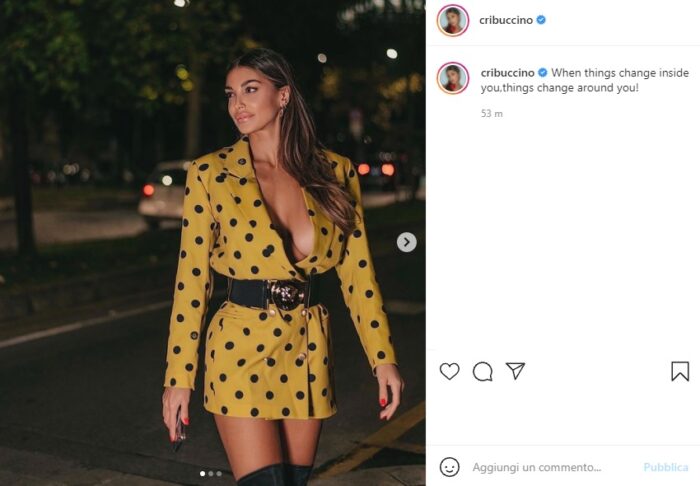 Cristina Buccino post Instagram