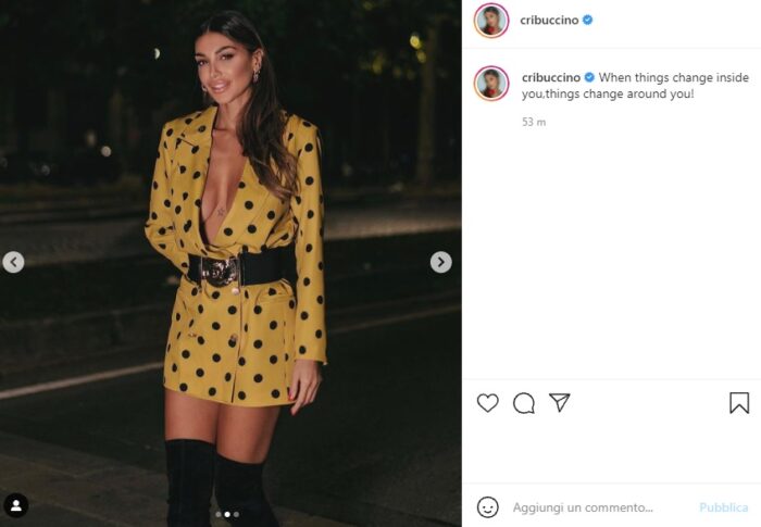 Cristina Buccino post Instagram