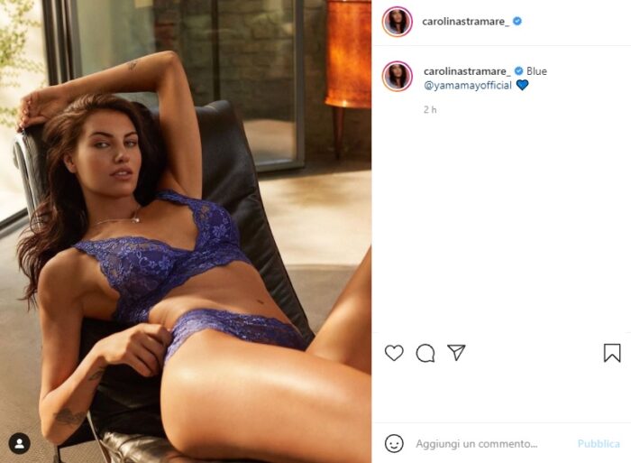 carolina stramare post Instagram