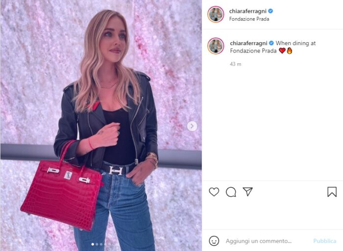 chiara ferragni post instagram