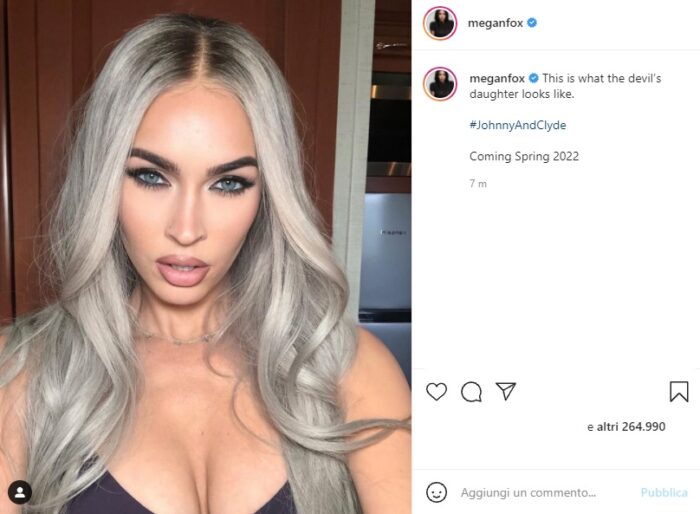 Megan Fox post Instagram