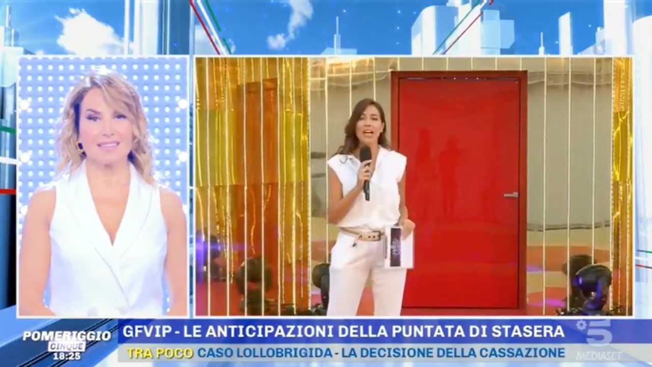 novità in arrivo a pomeriggio 5 (screenshot Twitter)