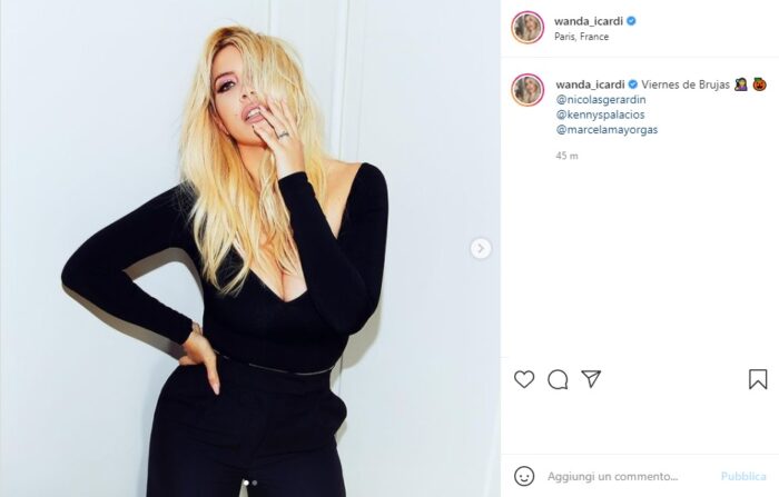 wanda nara post Instagram
