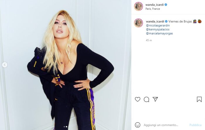 wanda nara post Instagram