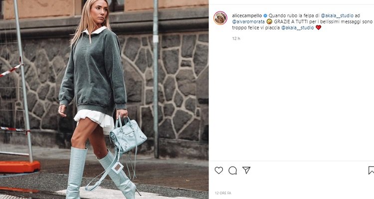 Alice Campello ammaliante