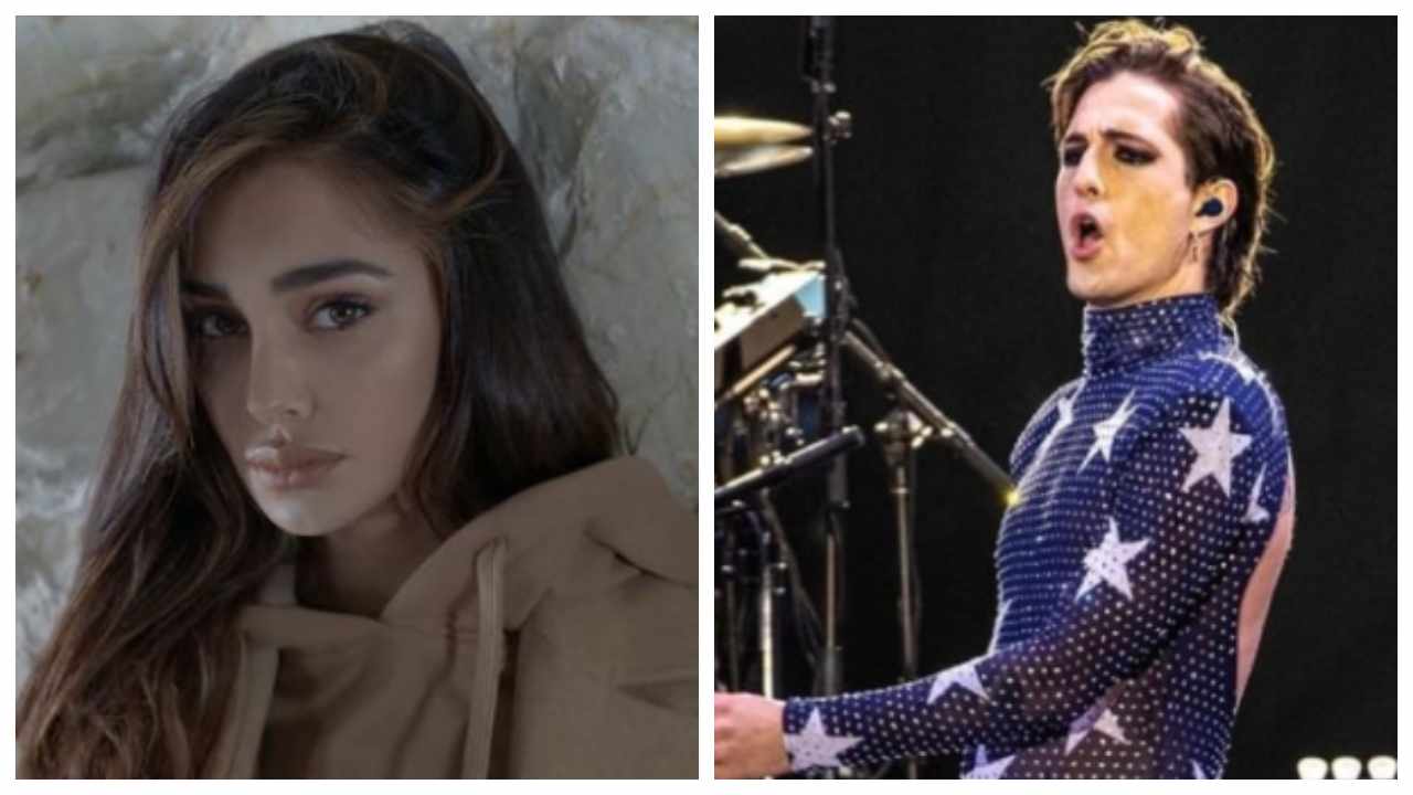 Belen e Damiano dei Maneskin