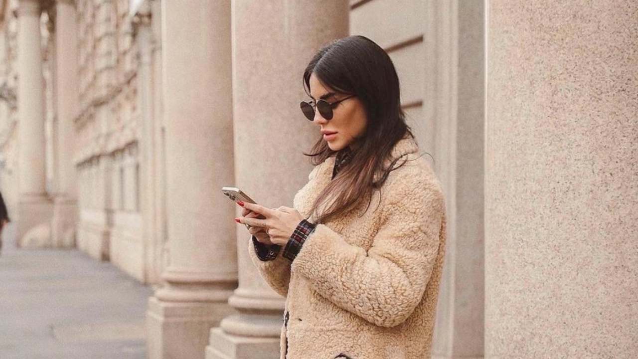 Chiara Biasi e il vestito nero