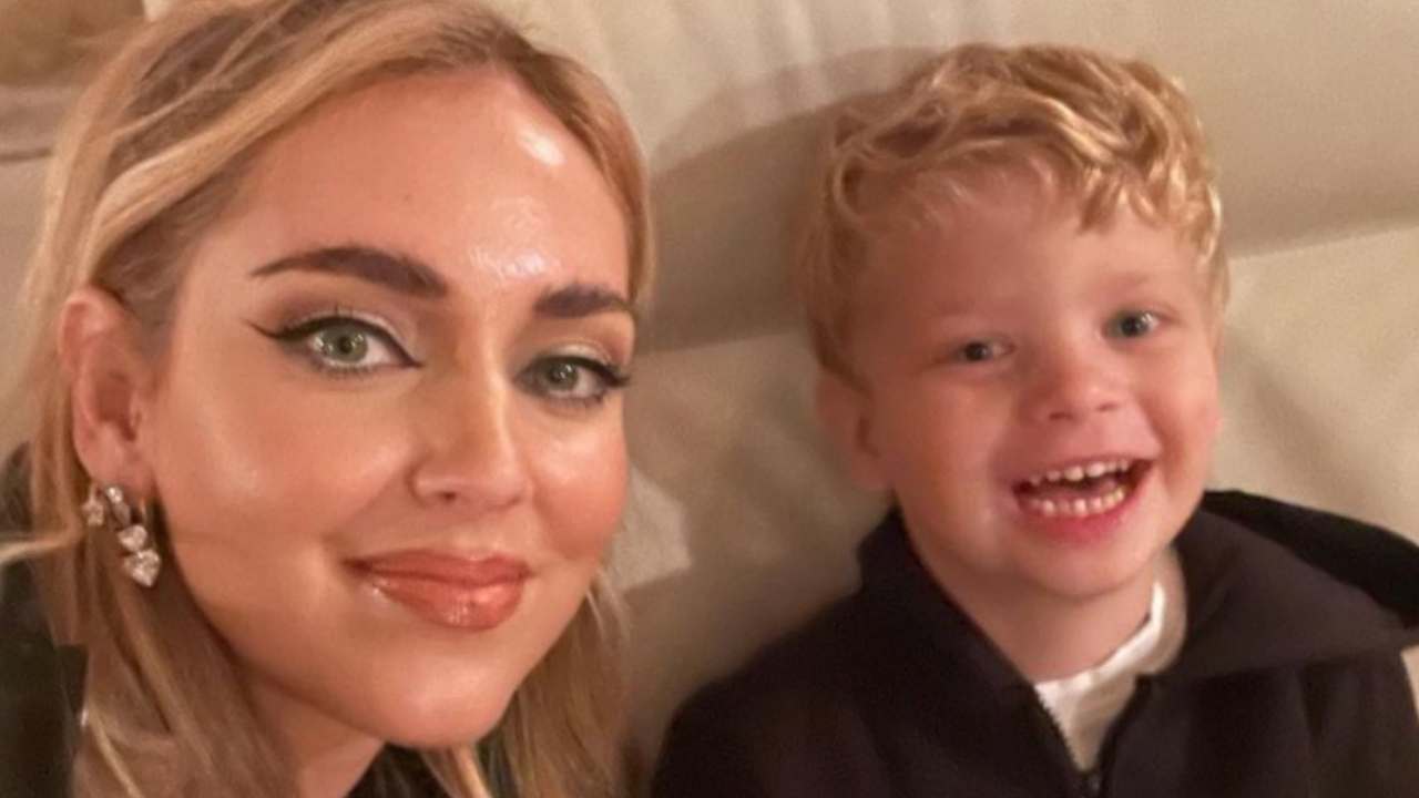 Chiara Ferragni e Leone insieme