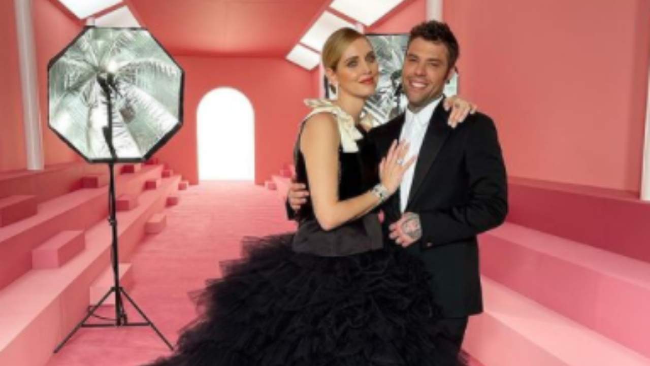 Chiara Ferragni nel backstage