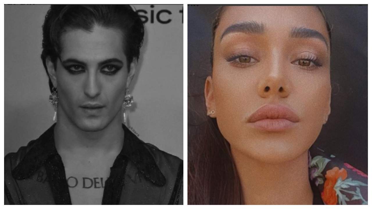 Damiano dei Maneskin e Belen