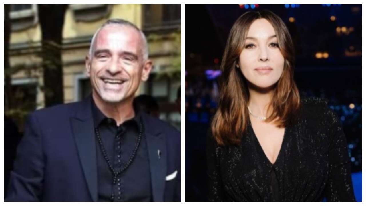 Eros Ramazzotti e Monica Bellucci