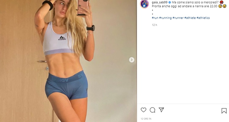 Gaia Sabbatini selfie
