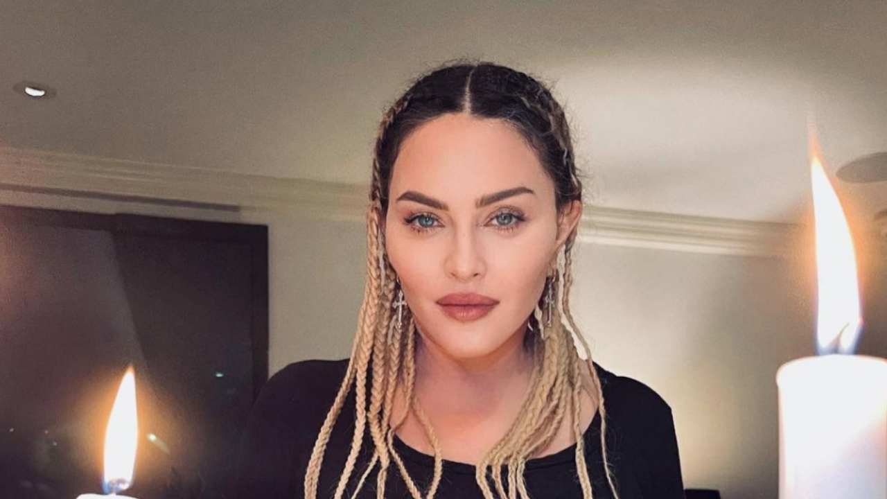 Madonna e lo scatto piccante