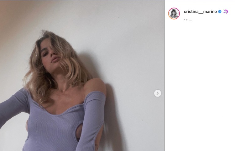 Post Instagram Cristina Marino