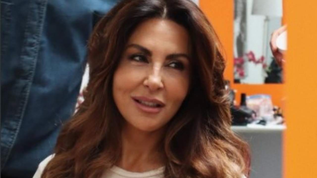 Sabrina Ferilli in camerino