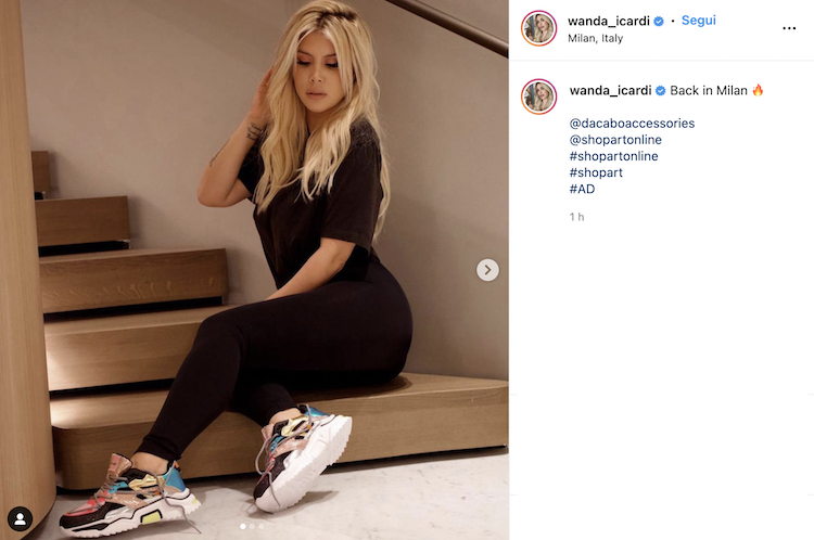 Wanda Icardi, la regina di Milano