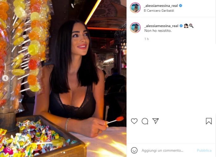 alessia messina post Instagram