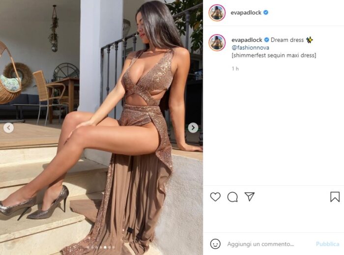 Eva Padlock post Instagram