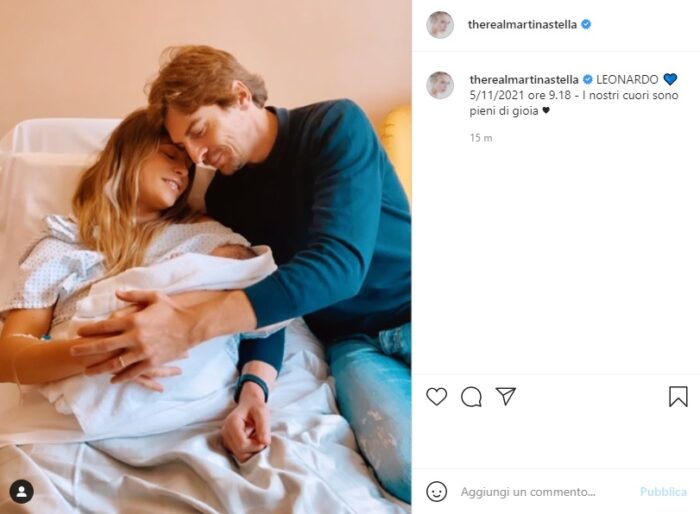 Martina Stella post Instagram