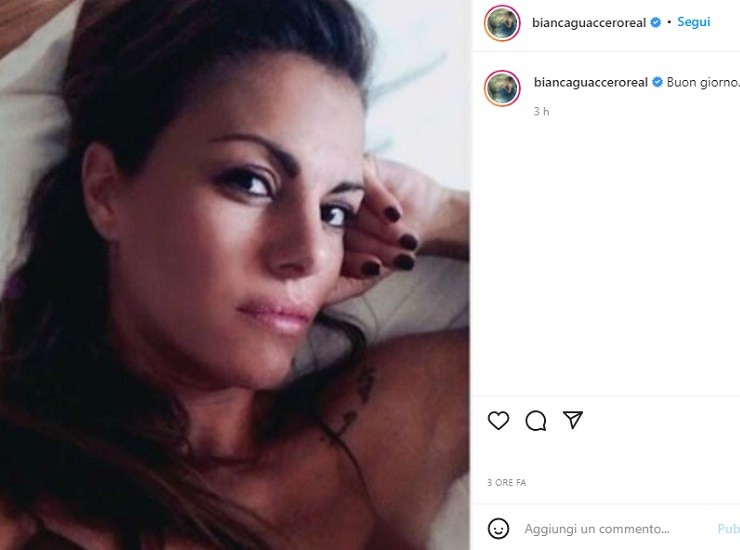 Bianca Guaccero selfie
