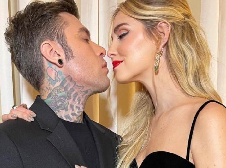 Chiara Ferragni e Fedez nello chalet