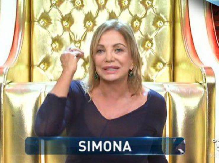 Simona Izzo al GF Vip
