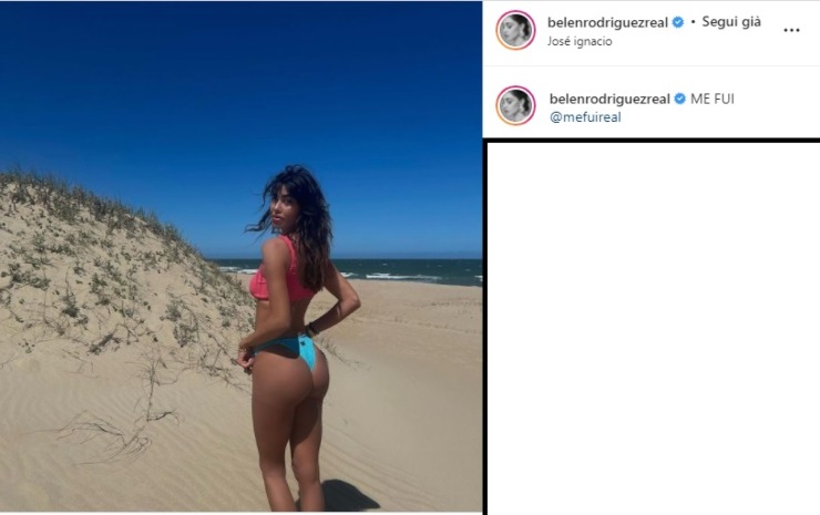 Belen Rodriguez bikini
