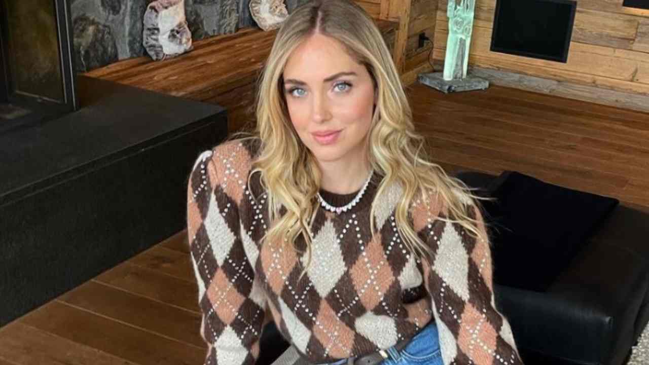 Chiara Ferragni in posa