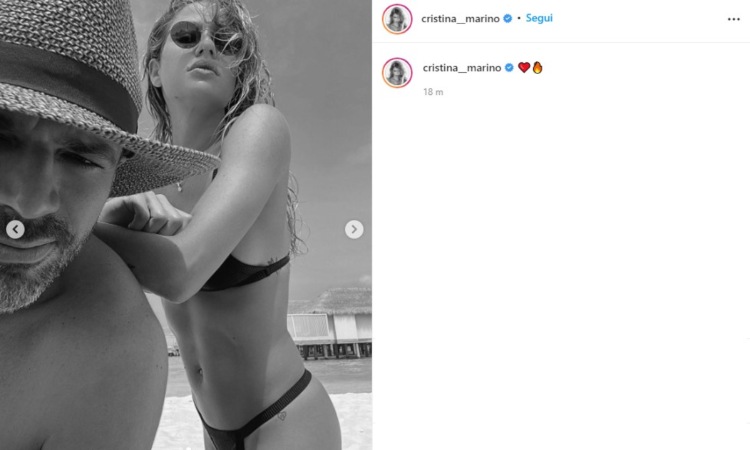 Cristina Marino e Luca Argentero Instagram