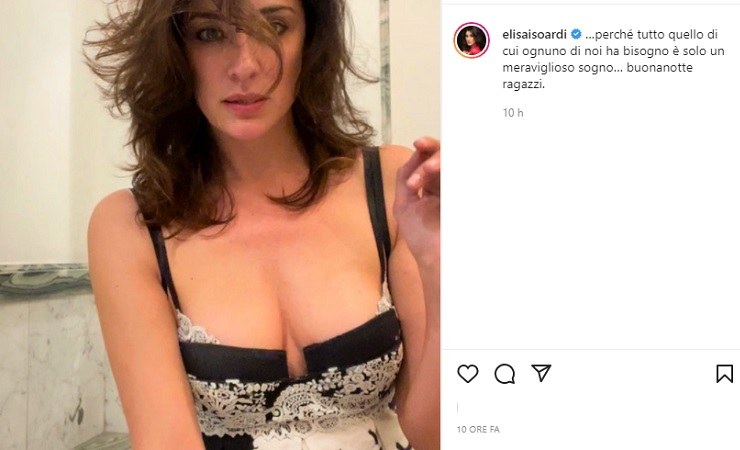 Elisa Isoardi sensuale