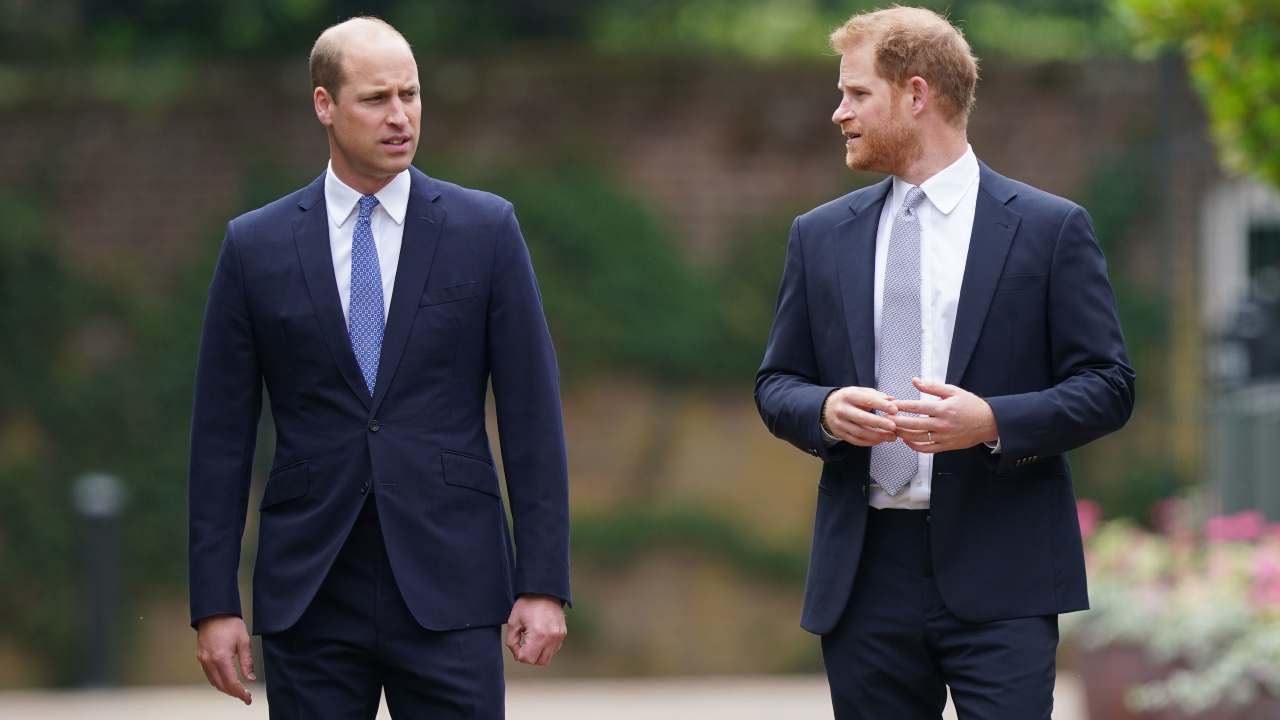 Harry e William parlano