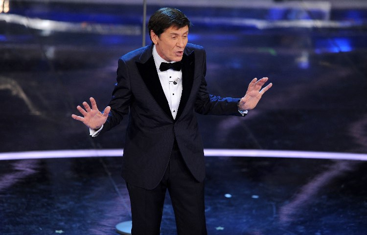 Gianni Morandi a Sanremo 