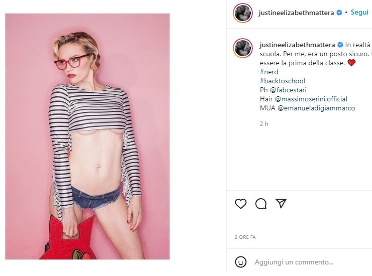 Justine Mattera seducente