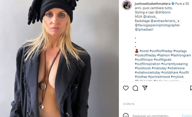 Justine Mattera seducente