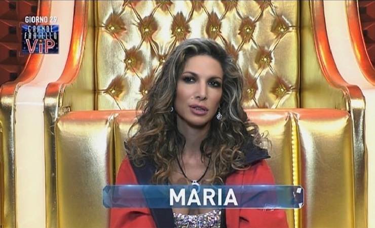 Maria Monsè al GF Vip