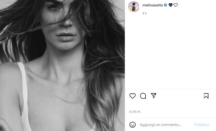 Melissa Satta seducente