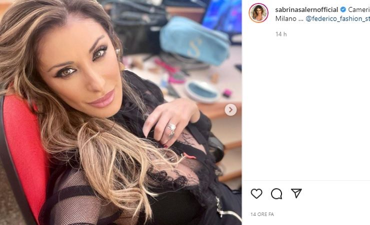 Sabrina Salerno seducente