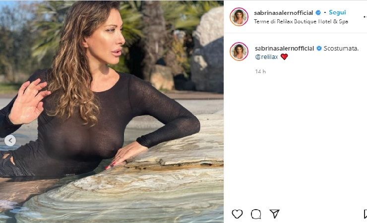 Sabrina Salerno sensuale