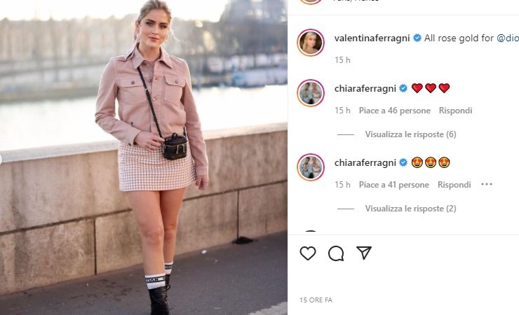 Valentina Ferragni in posa