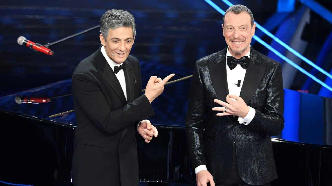 Amadeus Fiorello Sanremo 2022