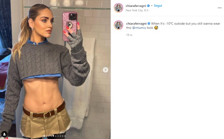 Chiara Ferragni New York Outfit Instagram